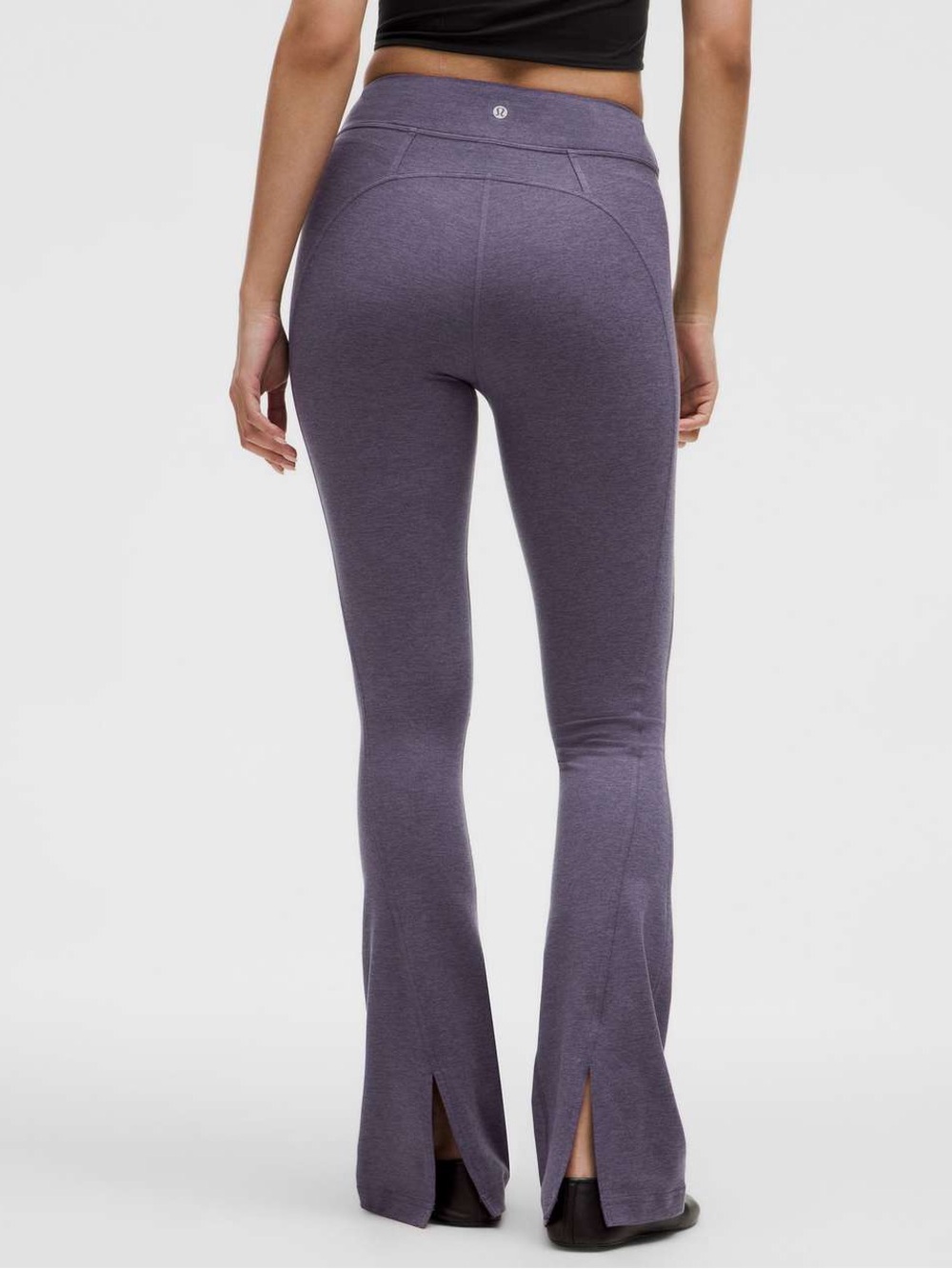 Lululemon Soft Sueded Split Hem Mini Flare Pant Nightfall Purple Size 2